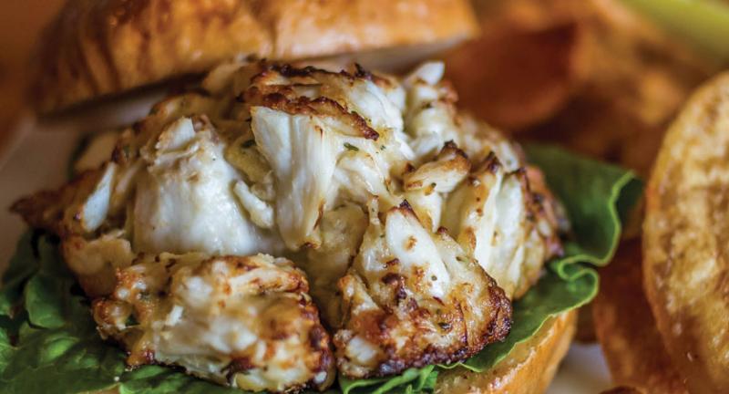Jimmy O’Conor was born in Baltimore and knows how to make a killer crabcake. BOB YESBEK PHOTO